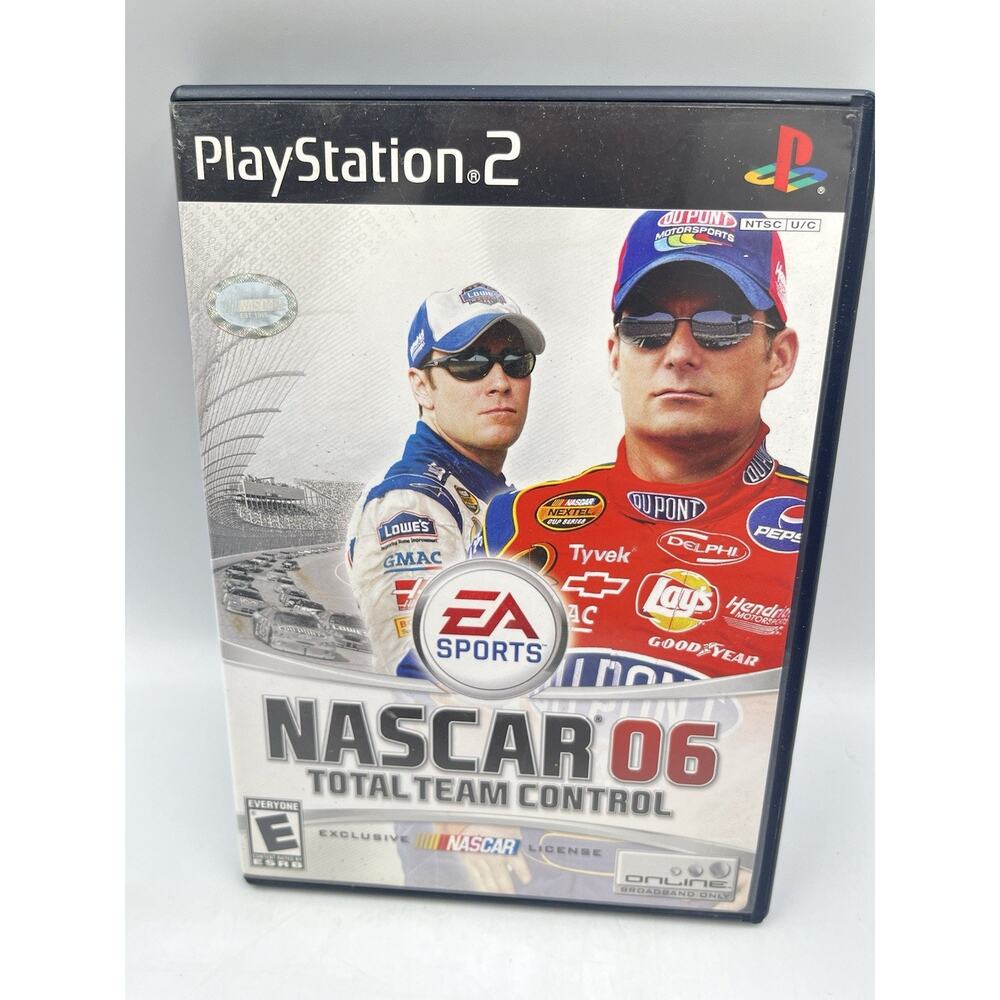 NASCAR 06: Total Team Control PS2 / PlayStation 2 - Complete w/ Manual